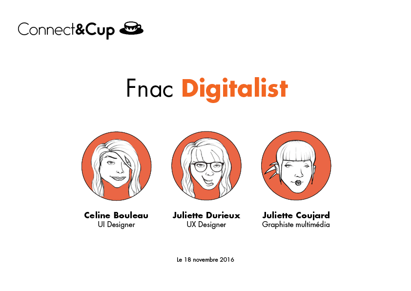 Première de couverture du projet Fnac Digitalist